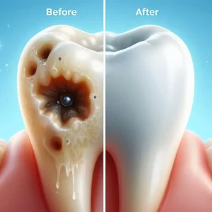 علاج تسوس الاسنان