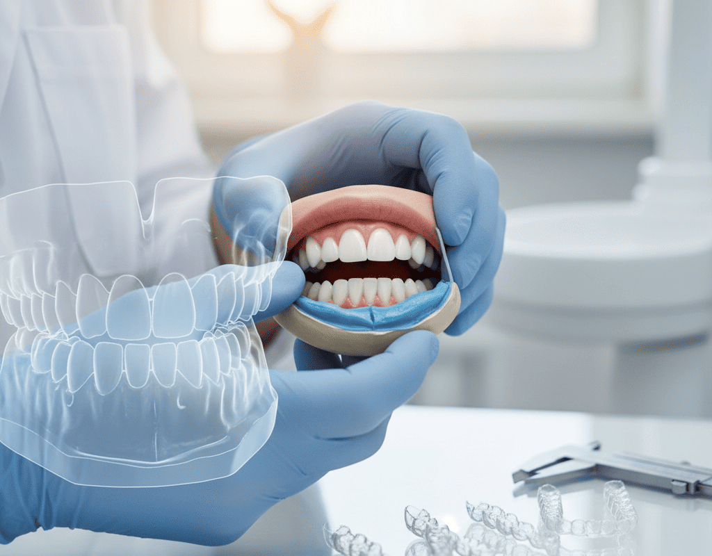 How to take tooth measurements