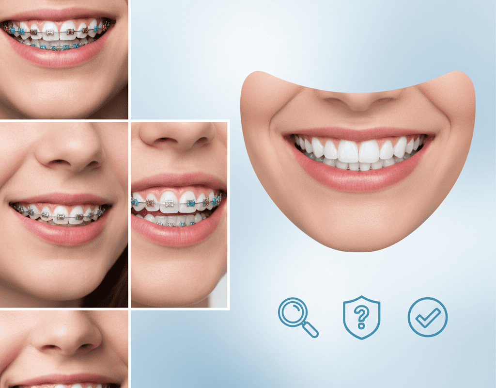 أنواع تقويم الاسنان