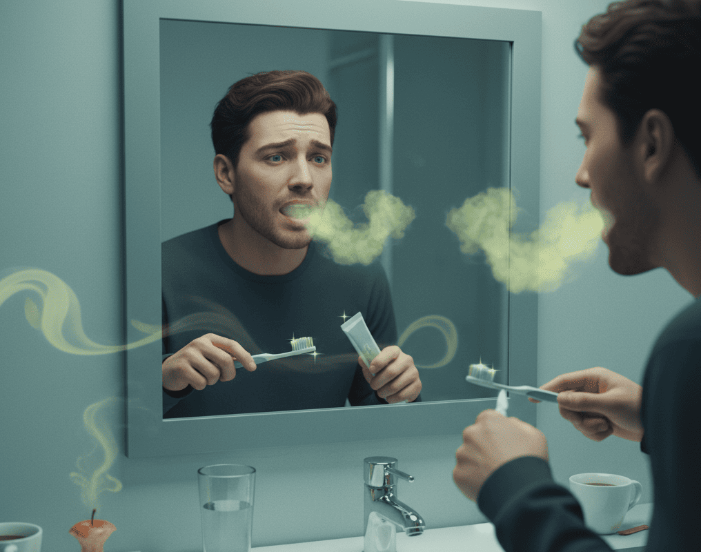 رائحة الفم الكريهة