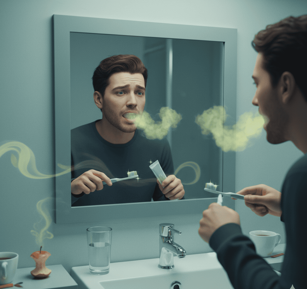 رائحة الفم الكريهة