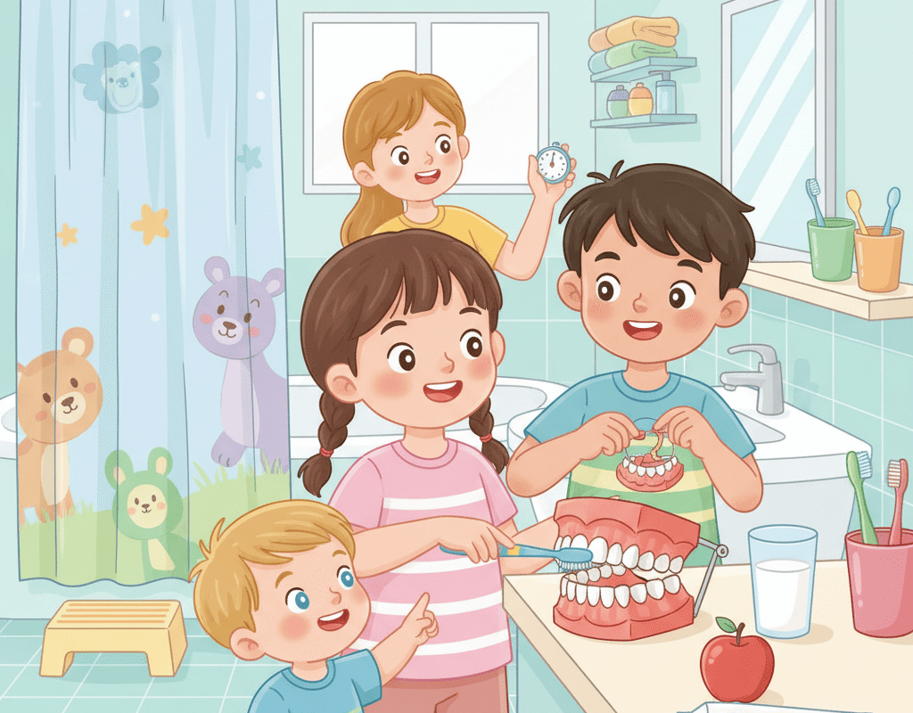 صحة الاسنان للاطفال