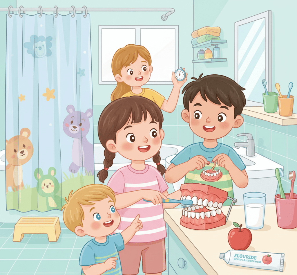 صحة الاسنان للاطفال