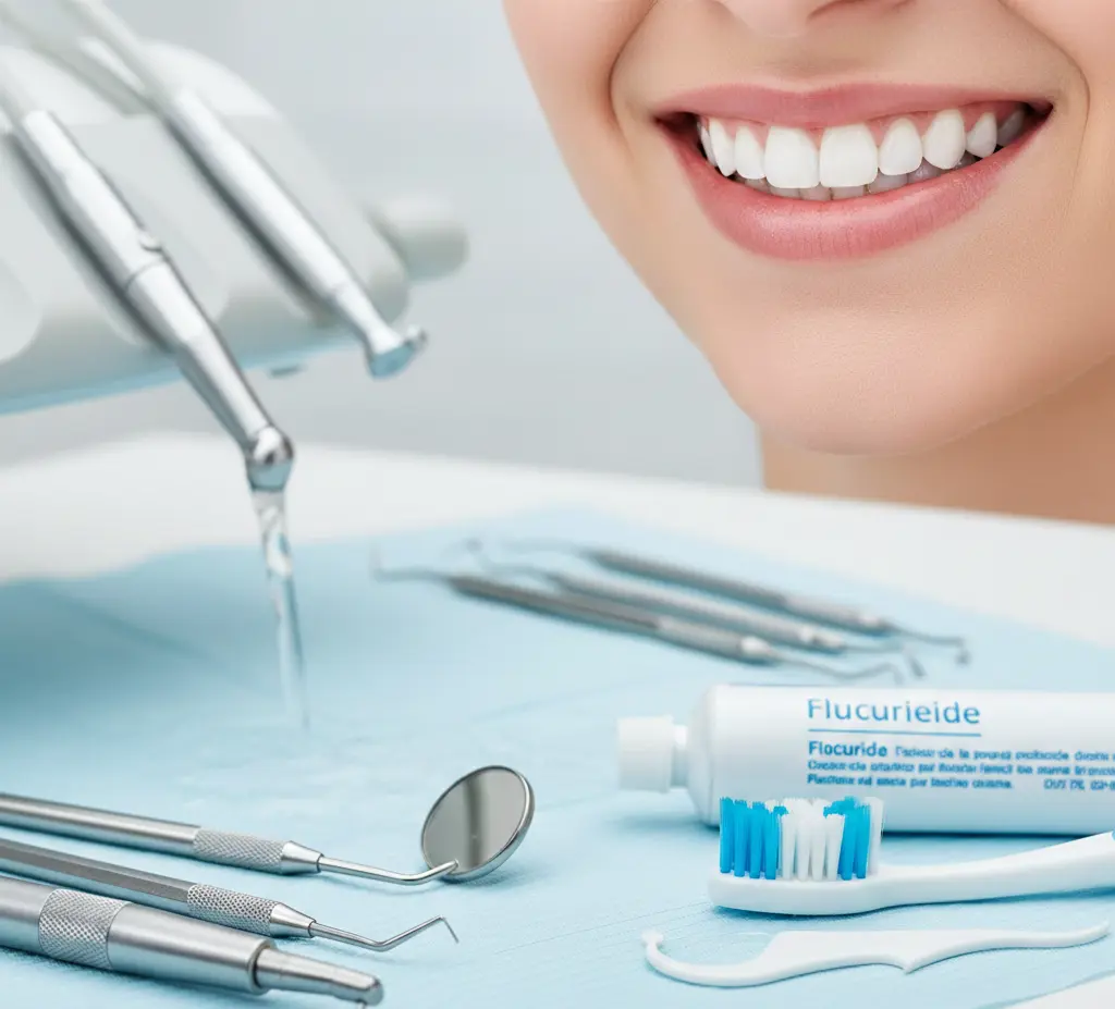 جلسات التنظيف والعناية بالاسنان